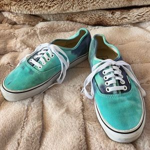 Vans Authentic Tie Dye Lace Up Skate Sneakers - Men’s 6.5, Women’s 8